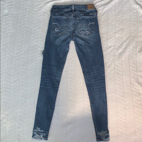 Super super stretch X blue wash jeggings - Picture 2 of 2